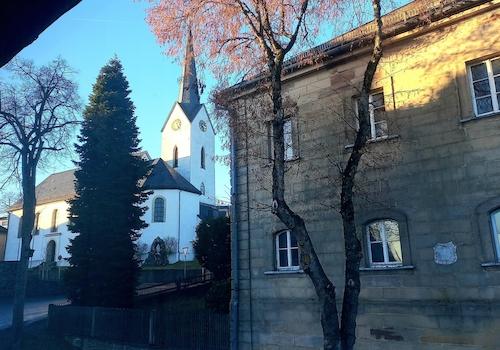 Aussicht auf die Kirche