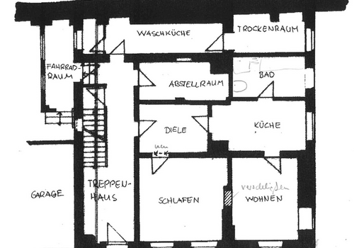 Grundriss Erdgeschoss