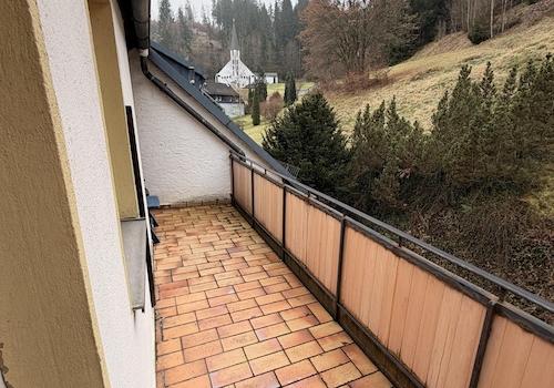 Aussicht zur Apostel Kirche