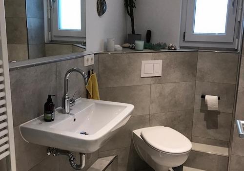 Tageslichtbad im Dachgeschoss