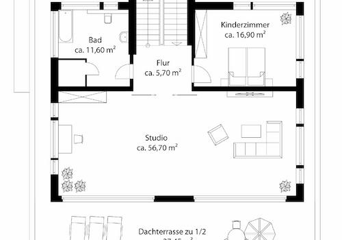 Grundriss Dachgeschoss