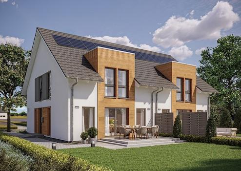 Doppelhaushälfte mit PVA-Anlage, inkl. Grundstück