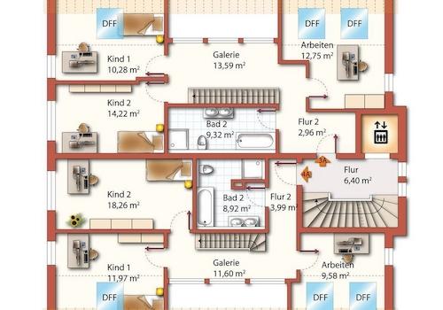 Whg.Nr. 3A u. 4A  DG 