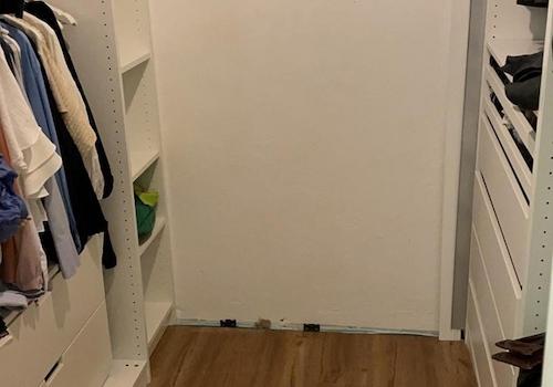 begehbarer Kleiderschrank