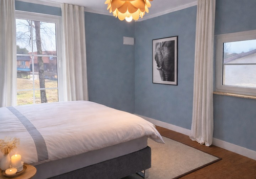 hell & freundliches Schlafzimm