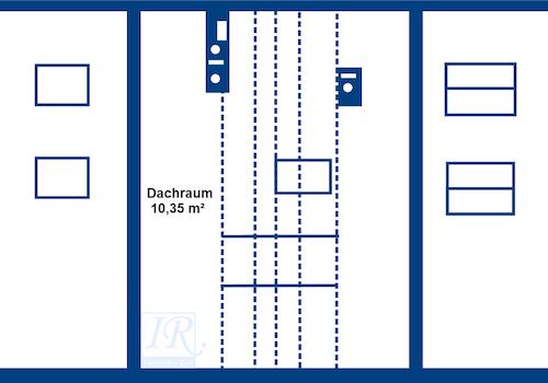 Grundriss-DG-Spitzboden