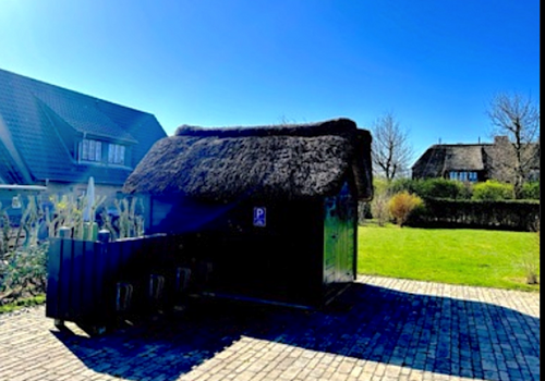 Gartenhütte mit Stromanschluss