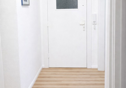 Flur Blick Eingangstür