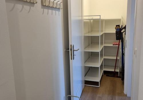 Flur mit Abstellraum