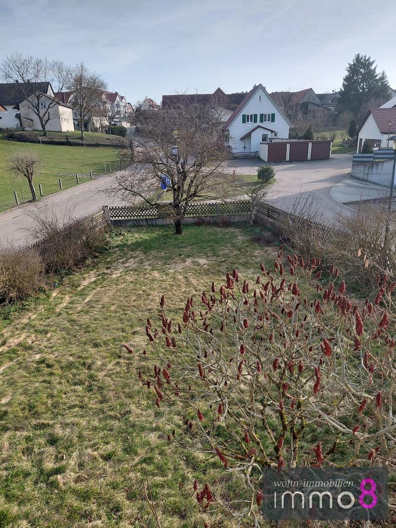 Blick vom Balkon