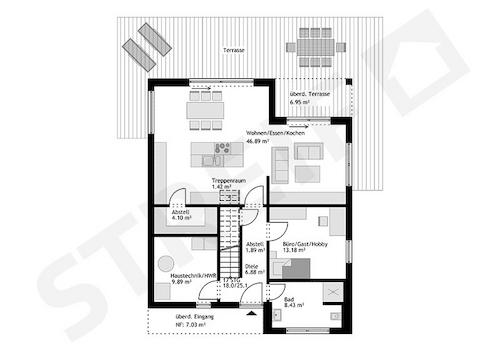 Grundriss Erdgeschoss