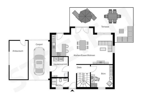 Grundriss Erdgeschoss