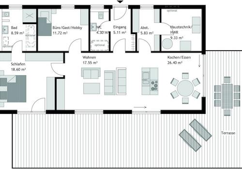 Grundriss Erdgeschoss