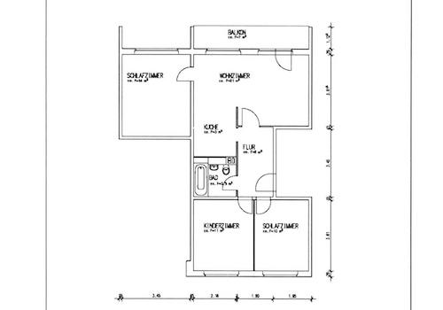 Grundriss Hermann-Danz-Str. 15;16, 4-RWE, 73 qm