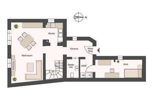 Grundriss - Erdgeschoss