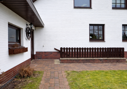 Garten Treppe zum Keller