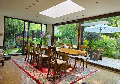 WIntergarten mit Fußbodenheizung