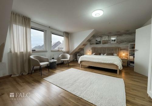 Schlafzimmer digitalisiert