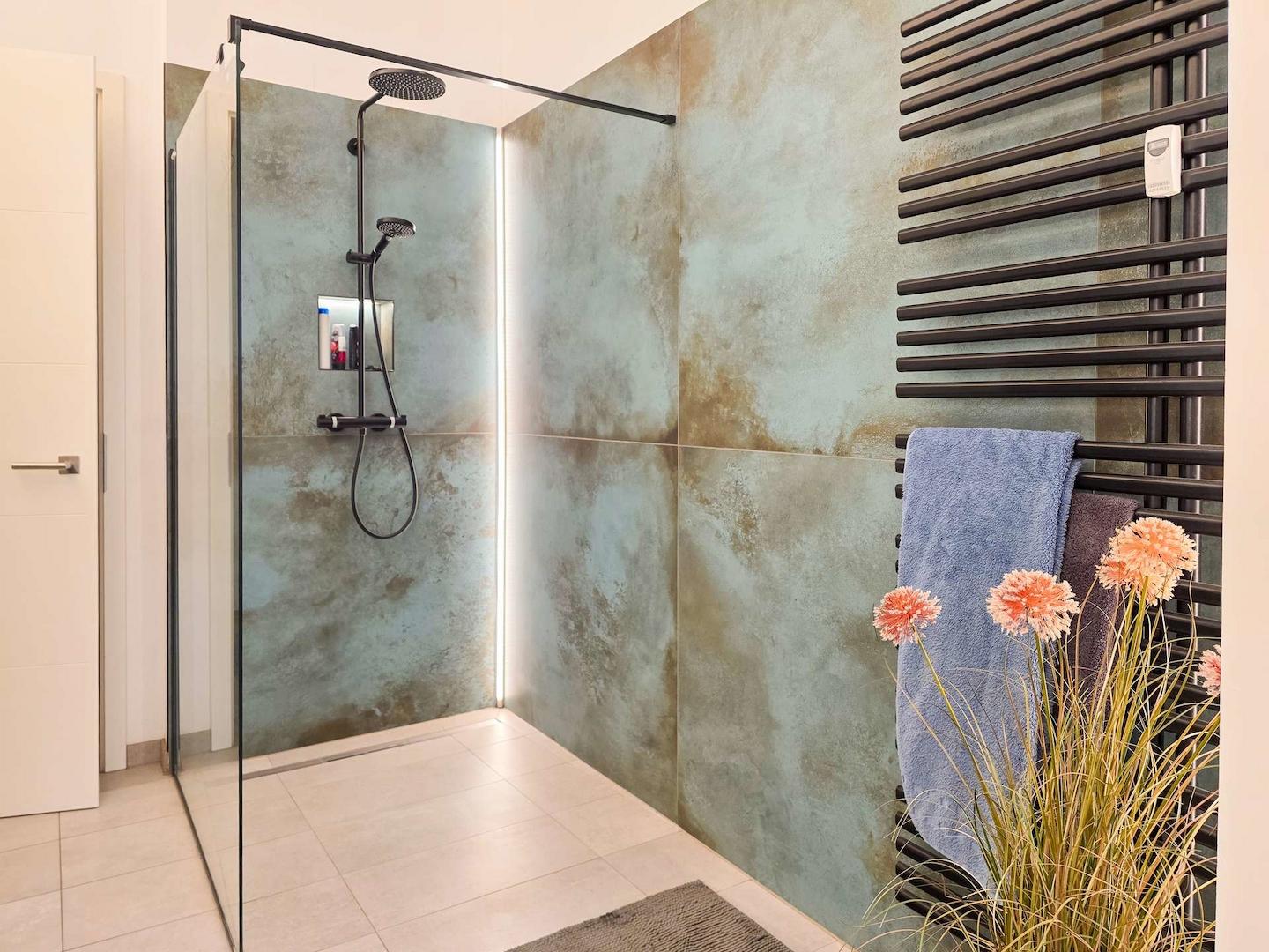 Designdusche Masterbad
