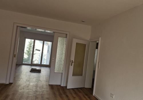 Wohnraum mit Schiebetür