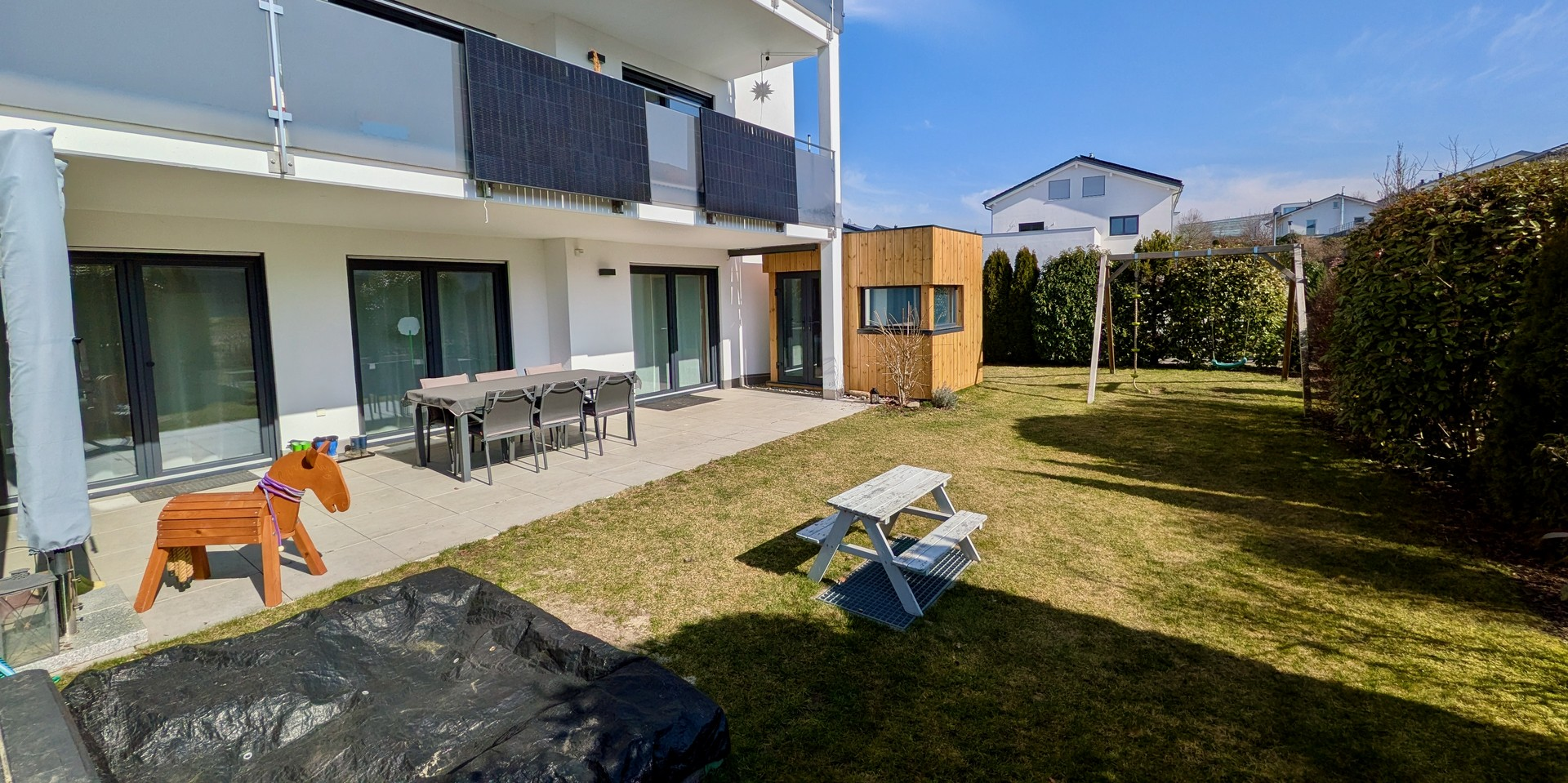 Garten aus Südwest