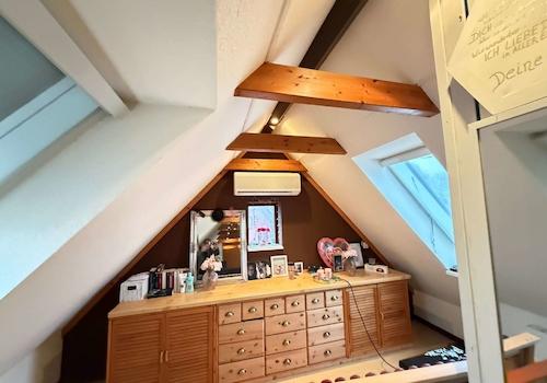 Spitzboden ausgebaut