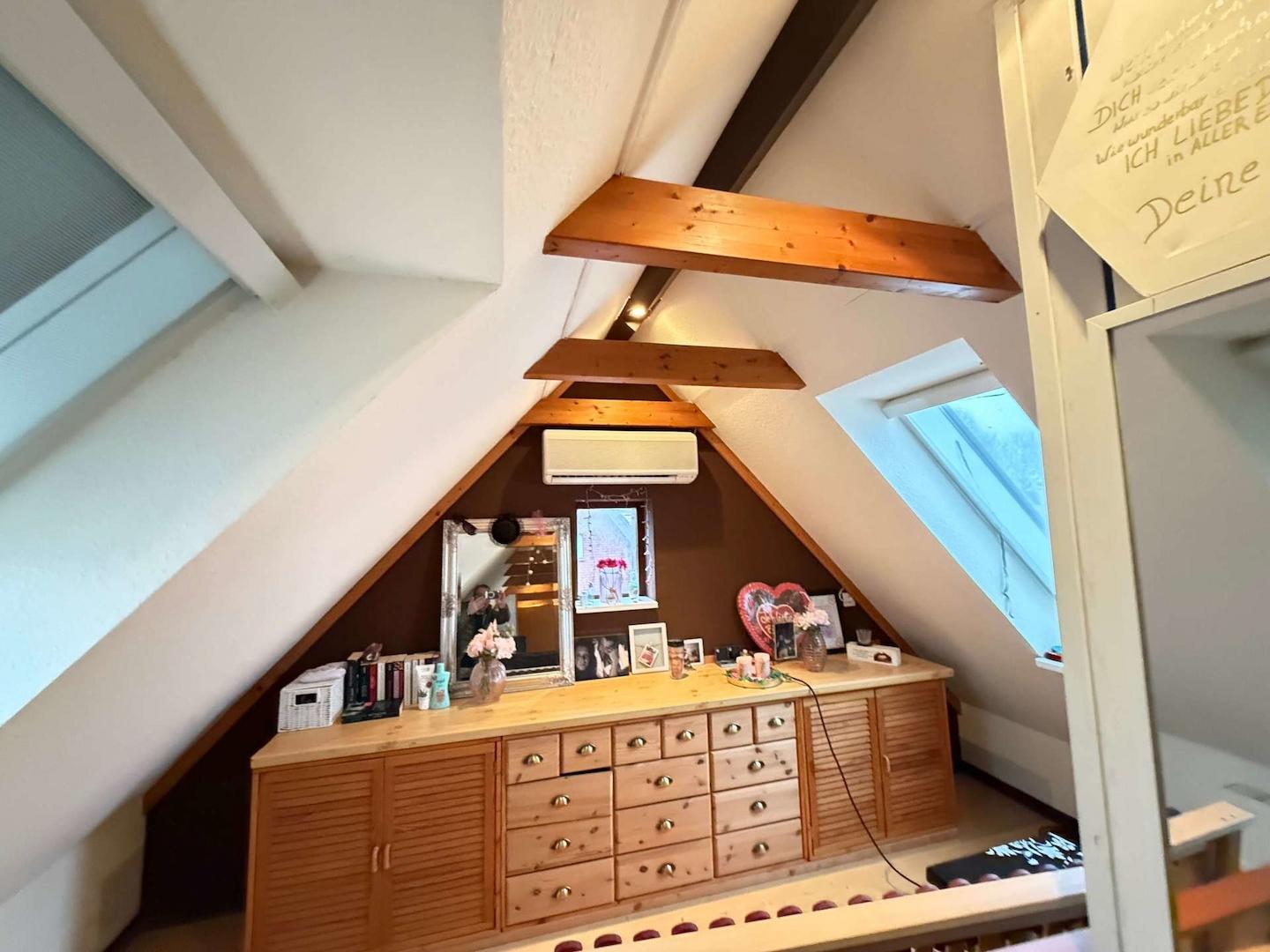 Spitzboden ausgebaut