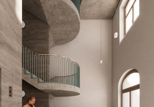 Visualisierung Treppenhaus