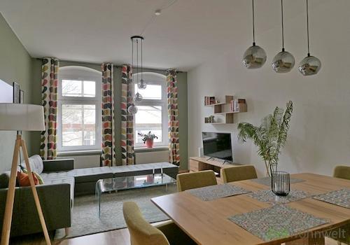 Blick ins Wohnzimmer