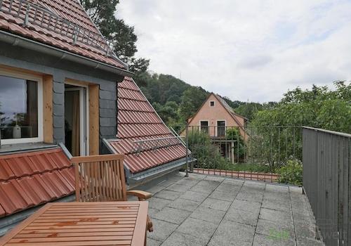 Ausgang zum Dachbalkon