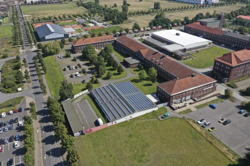 Luftbild vom Gelände