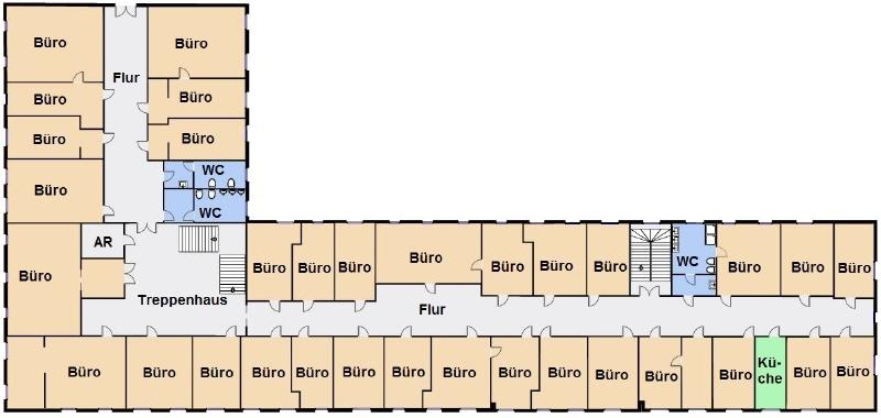 Grundriss Obergeschoss