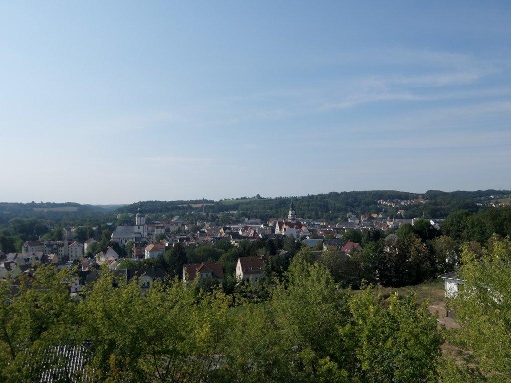 Ausblick vom Balkon