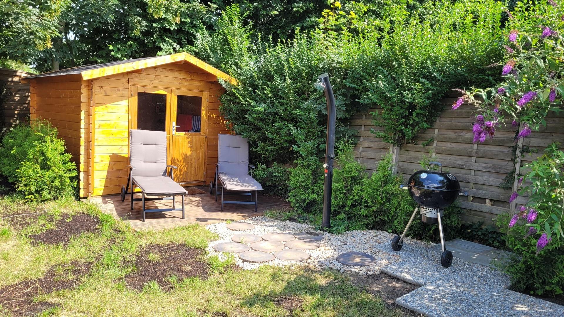 eingezäunter Garten 2.WE