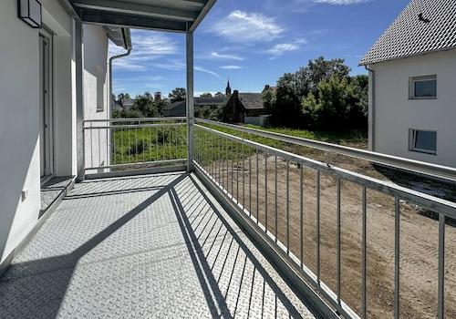 Musterwohnung - Balkon