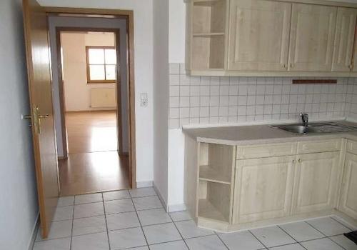 Küche mit Einbauküche