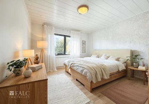 Schlafzimmer EG digitalisiert