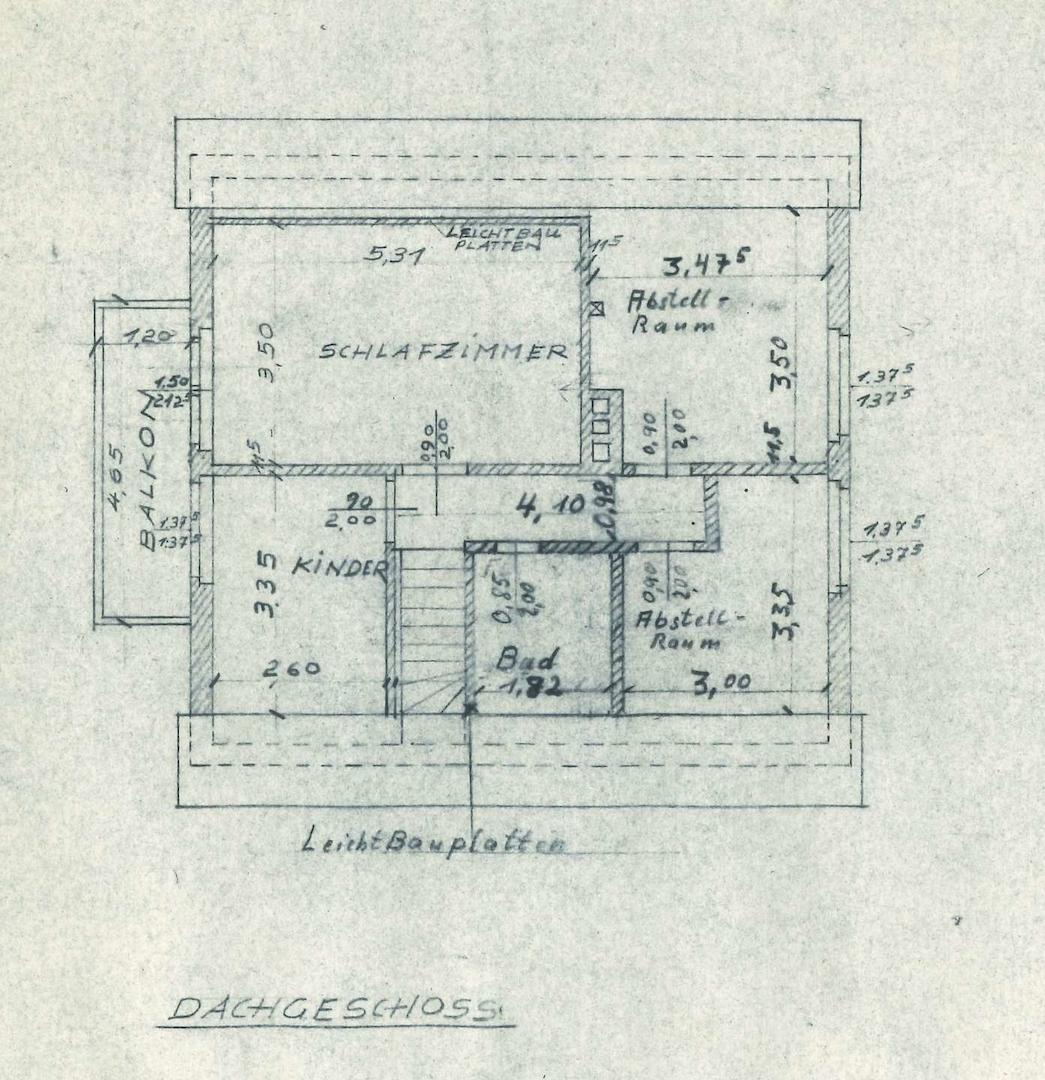 Grundriss DG
