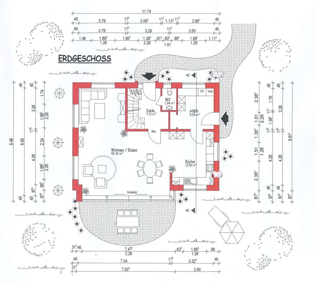 Grundriss EG