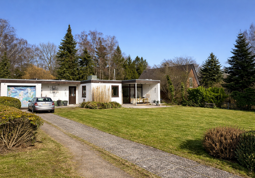 Blick von der Auffahrt