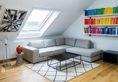 Dachboden/ Arbeitszimmer - (KI generiert)