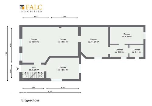 Erdgeschoss Grundriss