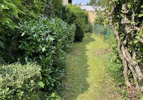 Ostseite, Blickrichtung Garage