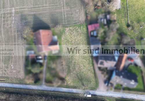 Vogelperspektive Grundstück