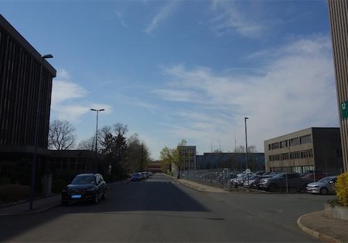 Umgebung auf dem Gewerbehof