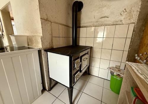 Küchenherd mit rustikalem Charme 