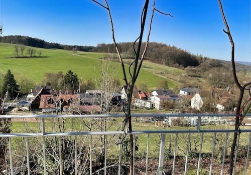 Aussicht vom Balkon-Westseite