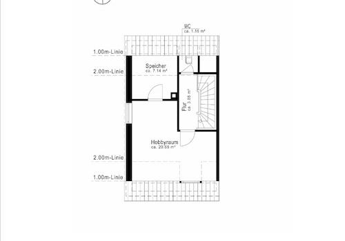 Grundriss Dachgeschoss