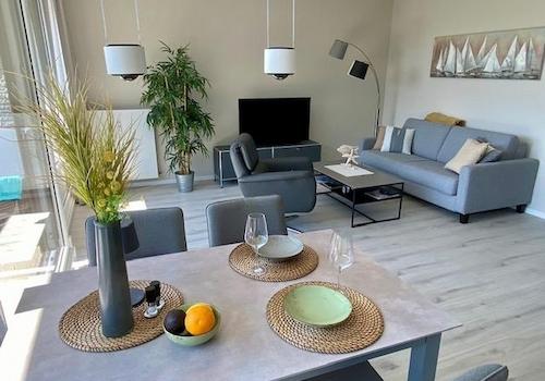 Heller Wohn-Essbereich