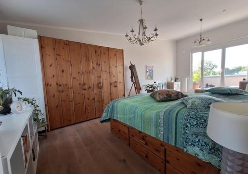 Atelier - Blick aus Bad